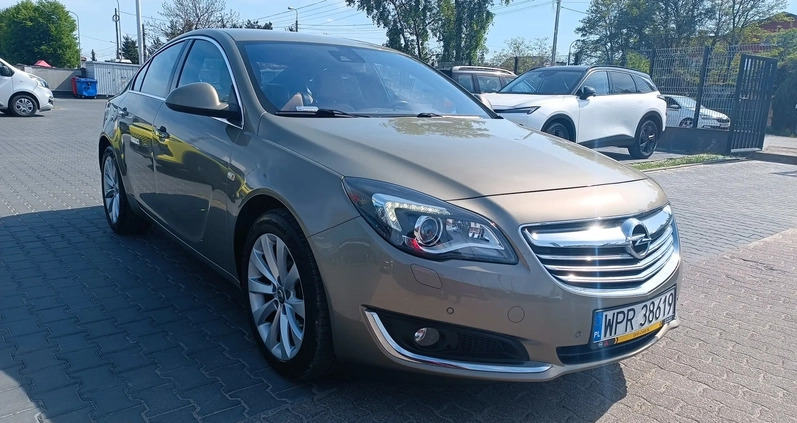 Opel Insignia cena 54900 przebieg: 126000, rok produkcji 2014 z Bieruń małe 211